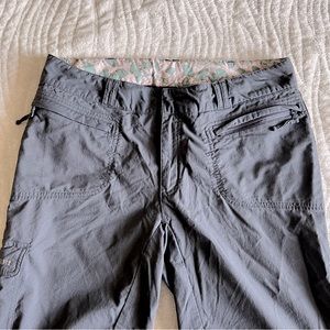 REI Co-op Hiking/Biking/Trail Pants - Size 12 Tall - Grey